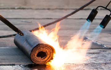 Cocking asphalt flat roofing repairs